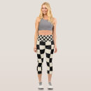 Search for black and white checkerboard leggings Yoga