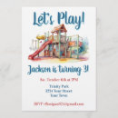 Search for playground birthday invitations Party