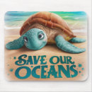 Search for save our earth mousepads Green