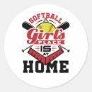 Search for playing softball stickers Player