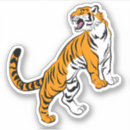 Search for orange tiger cat stickers Animals
