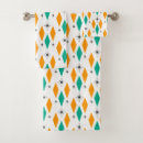 Search for turquoise bath sets Mid century modern design