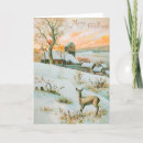 Search for landscape painting christmas cards Vintage