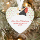 Search for heart frame christmas tree decorations Newlyweds