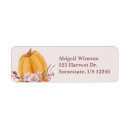 Search for blush floral return address labels Autumn