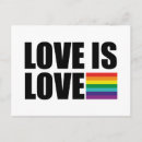 Search for pride parade postcards Love is love