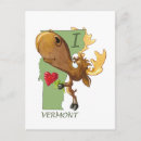 Search for cute moose postcards Cartoon
