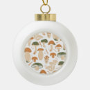 Search for vintage mushroom christmas tree decorations Seamless