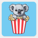 Search for cute popcorn stickers Snack