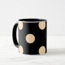 Search for black and cream mugs Modern