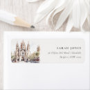 Search for spain return address labels Watercolor