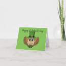 Search for cartoon st patricks day cards Owl
