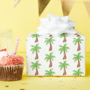 Search for palm tree wrapping paper Green