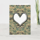Search for military valentines day cards Camo