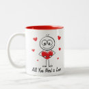 Search for love is all you need mugs Couple