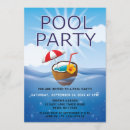 Search for coconut birthday invitations Party