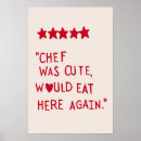 Search for chef posters Minimalist