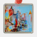 Search for nyc christmas tree decorations Watercolor