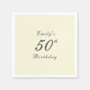 Search for 50th birthday napkins Fifty