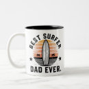 Search for surfer dad mugs Surfboard