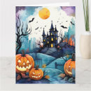 Search for night halloween cards Ghost