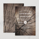Search for tree stump invitations Elegant
