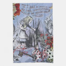 Search for alice in wonderland tea towels White rabbit