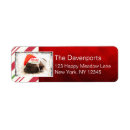 Search for cute puppy return address labels Merry christmas