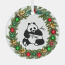 Search for panda bear christmas tree decorations Xmas