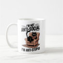 Search for anti social coffee mugs Introvert humour