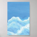 Search for fluffy cloud posters Blue