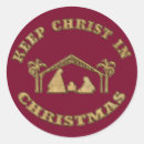 Search for keep christ in christmas stickers Nativity