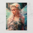 Search for blue fairy postcards Beautiful