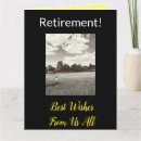 Search for big retirement cards Best wishes