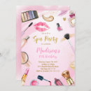 Search for teen sleepover invitations Glitz and glam party