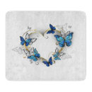 Search for butterfly chopping boards Blue