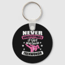 Search for taekwondo key rings Karate