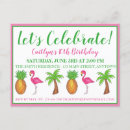 Search for flamingo and pineapple invitations Party