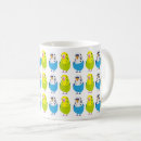 Search for green parakeet mugs Budgerigar