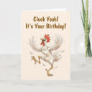 Search for funny chicken birthday cards Pun