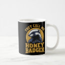 Search for funny honey badger mugs Humour