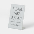 Search for take a seat signs Elegant