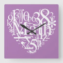 Search for math clocks I heart math