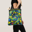 Search for psychedelic tote bags Vibrant