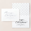 Search for elegant black business christmas cards Classy