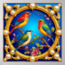 Search for golden bird posters Decorative
