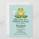 Search for frog and toad invitations Hop on over