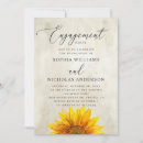 Search for sunflower engagement party invitations Floral