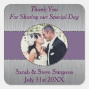 Search for silver and purple wedding stickers Bride