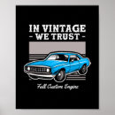 Search for vintage car engine posters Hot rod